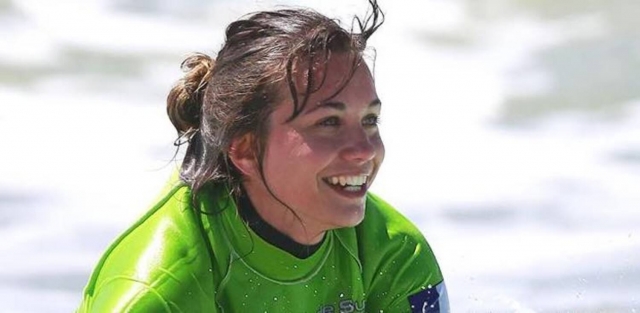 Fin de la clase de surf