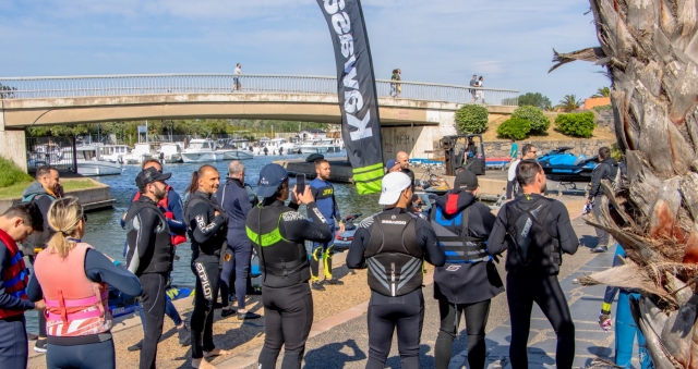 Briefing antes del paseo en jet ski