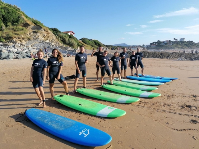  Introducción al surf en Bidart 
