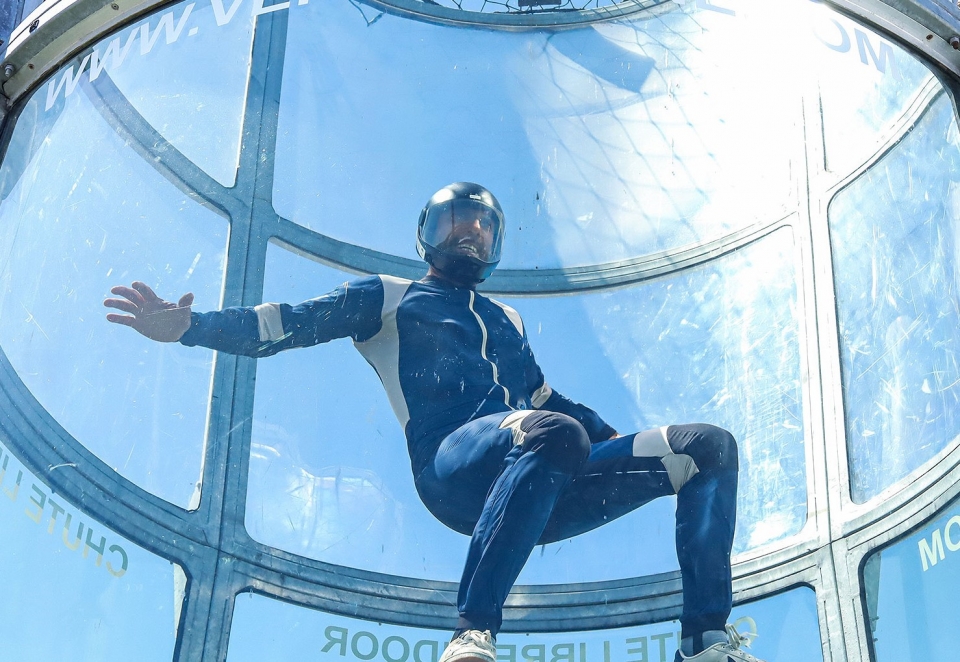 Túnel de viento en Normandía con instructores expertos
