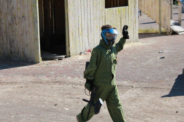  En mitad de una partida de gotcha 