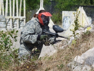 Sesión de gotcha en Chamanieu - 500 Bolas