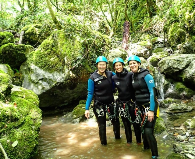  ¡Foto de grupo al final de la ruta! 