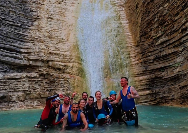  Grupo de amigos barranquismo 