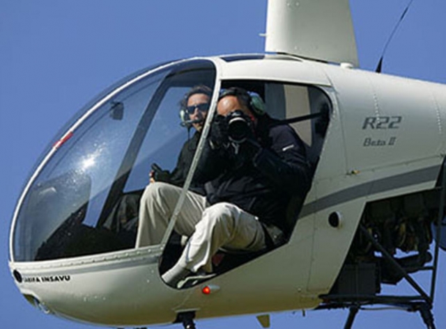  ¿Listo para abordar nuestro helicóptero? 