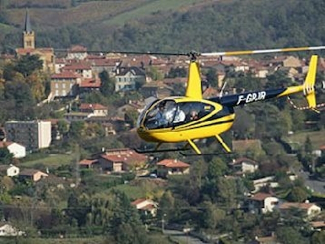  Vuelo en helicóptero en los alrededores de Lyon 