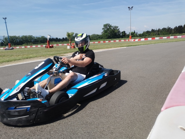  Calma en el kart 