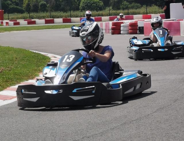 Carrera de karting 