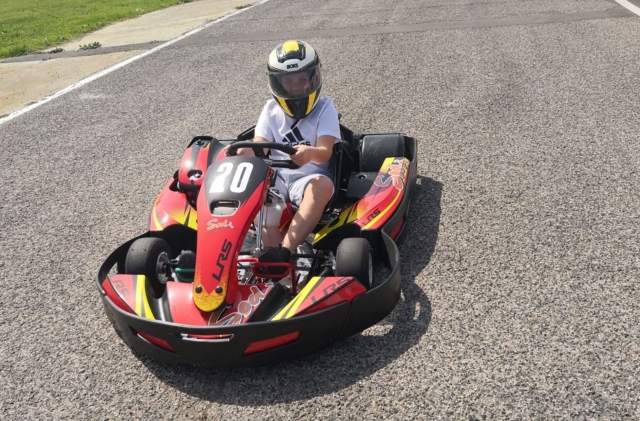  Dominio del vehículo de karting. 