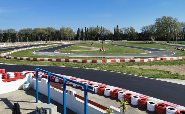  Nuestro circuito en Saint Cyprien.