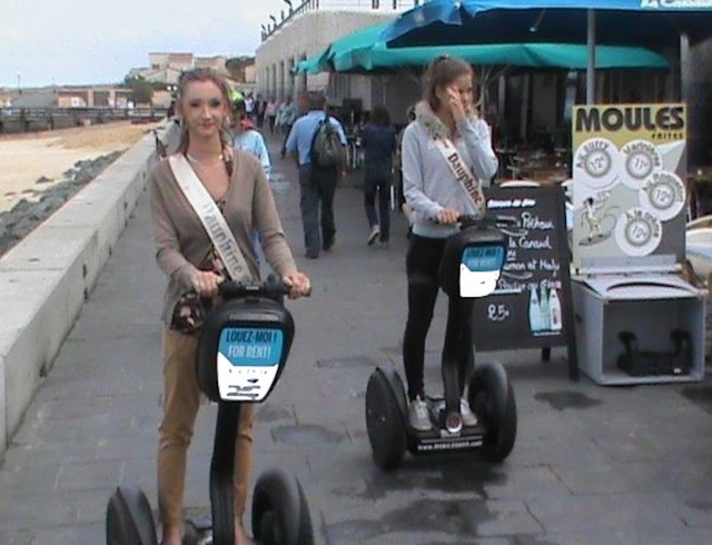  Segway junto a la playa.