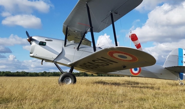 Bautismo en Biplano en Montaigu - 20min