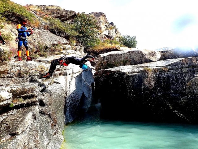  ¡Un hermoso salto mortal! 