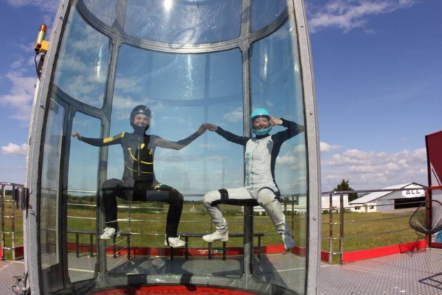  Simulación de caída con instructor. 