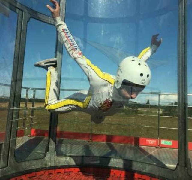 ¡Espectacular salto! 