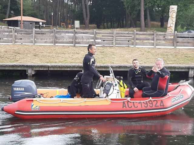 ¡Preparándonos para bucear!