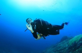 Buceo de exploración + equipo Lago Cazaux 1/2 día