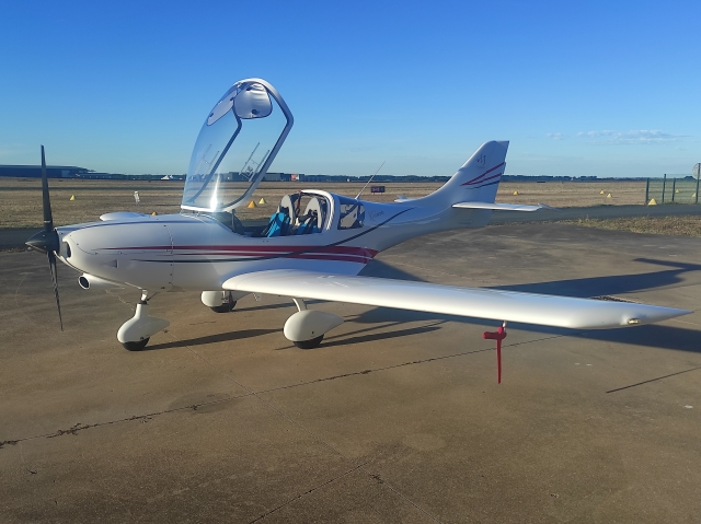  El VL3-B en la pista 