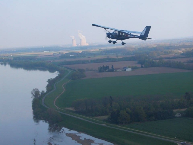  Vuelo sobre la costa del Loiret 