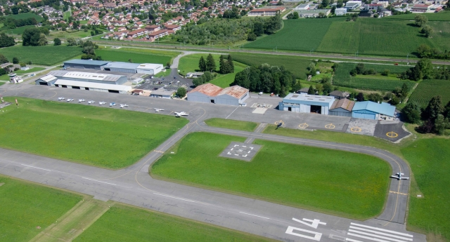  Vista aérea de nuestro aeródromo Versous.