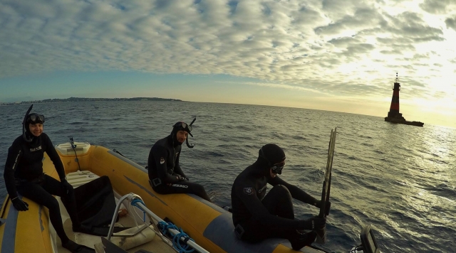  Regreso a la Marina después del momento del buceo 