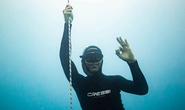  Todo va bien en la apnea submarina 