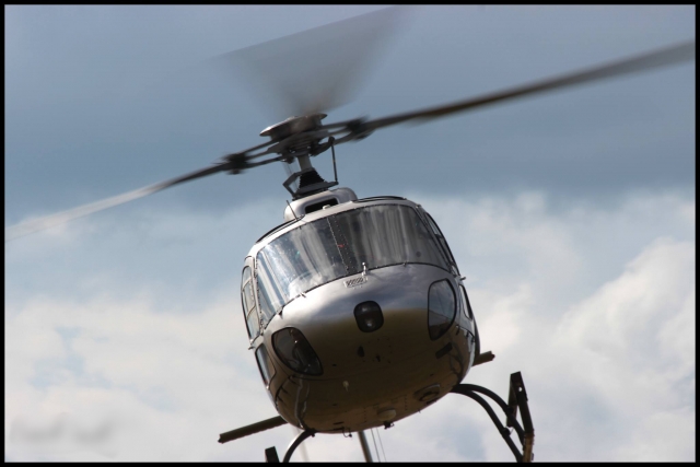  Aproximación a la fase de aterrizaje del helicóptero 