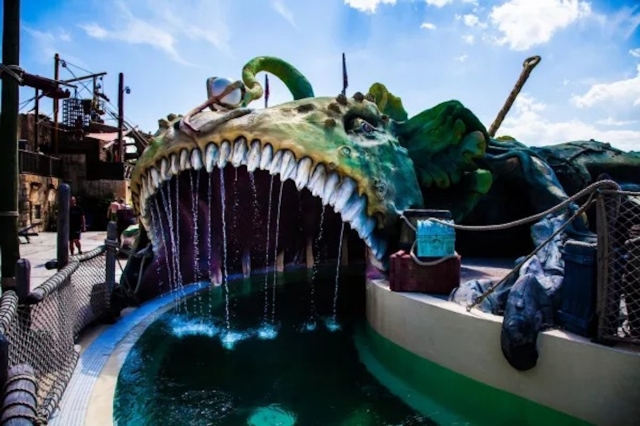  El famoso río del parque. 