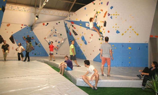Gran escalódromo en Lyon 