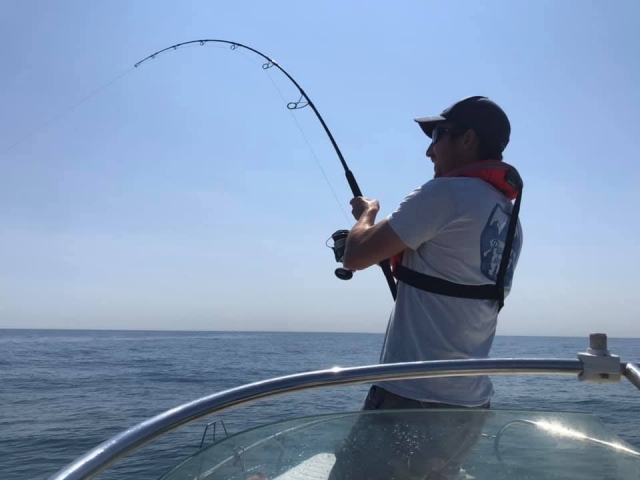  Día de pesca. 