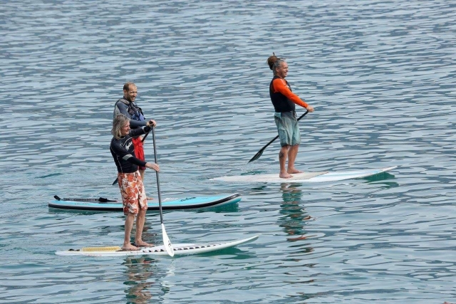 Paseo en stand up paddle en el Cap d'Antibes 