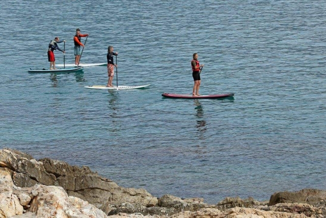  Navegación en stand up paddle en Antibes 