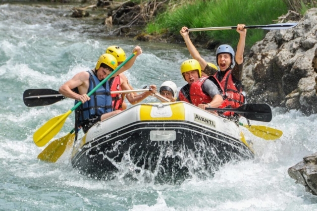  ¡Aceleración en rafting! 