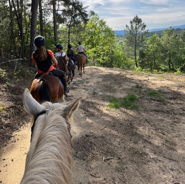  Paseo a caballo en Tauriers 