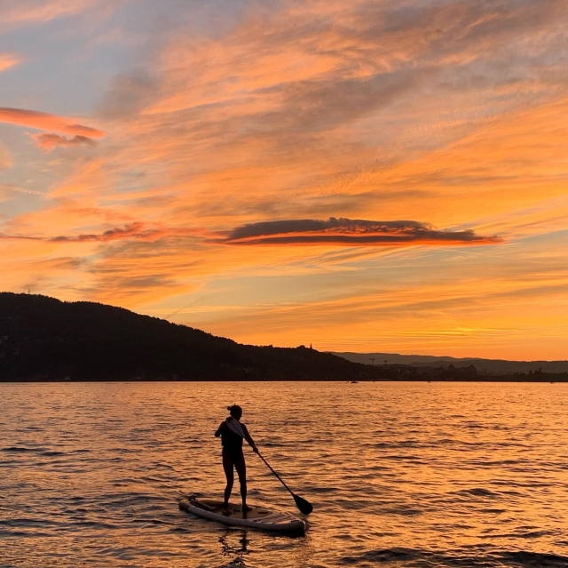 Paddle Surf al atardecer.