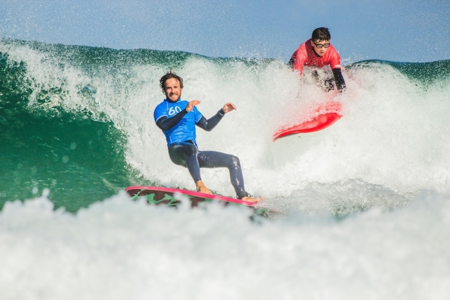  El placer del surf. 
