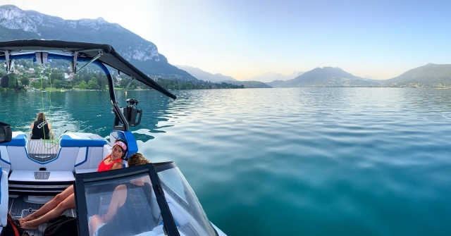  Lago de Annecy.