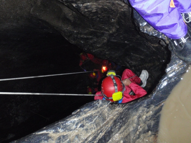 Un entorno ideal para la espeleología. 