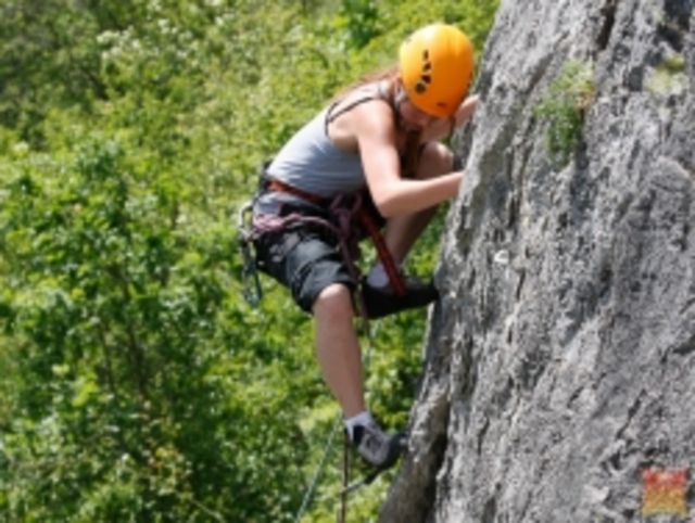 Superamos nuestros límites en la escalada