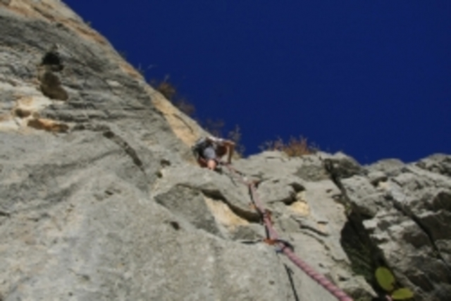 Las fachadas de los acantilados