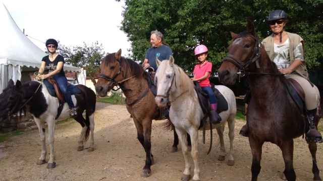 Iniciación a la equitación en Périgord 