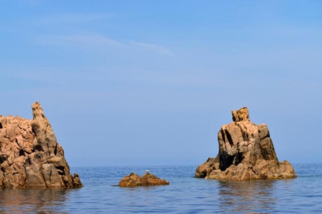 Rocas de la costa de Córcega