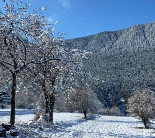  Los paisajes nevados de los Alpes Marítimos 