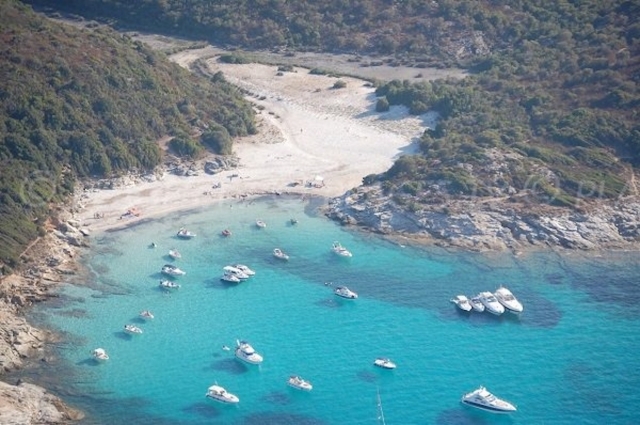 Playa de Losu en Saint Florent. 