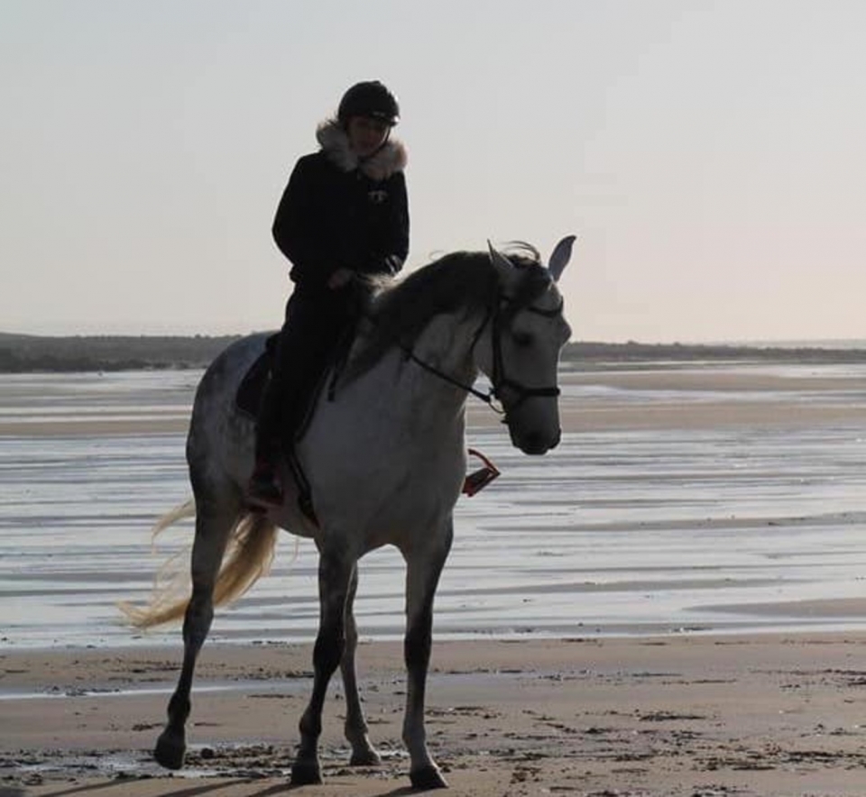  Paseo a caballo en la playa