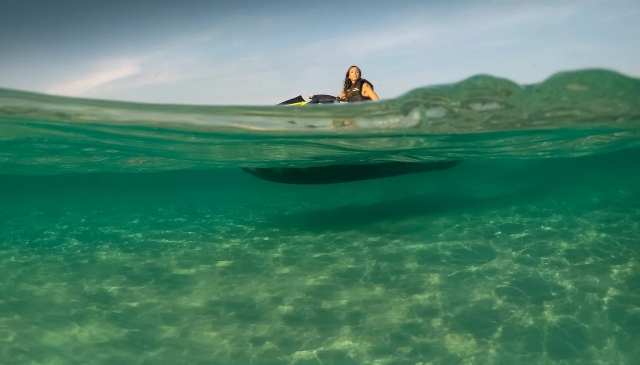  Un magnífico escenario para la práctica del jetski. 