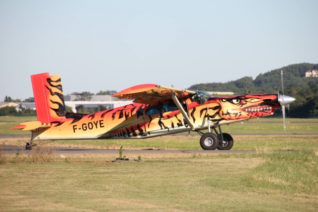 El Pilatus B2/H2 A34 en el aeropuerto de Agen-La Garenne 