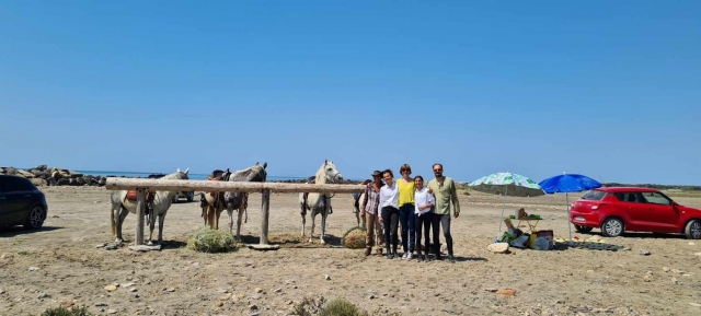  Pbaños a caballo en la playa salvaje del gran rafteau 