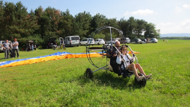  Embarque en paramotor 