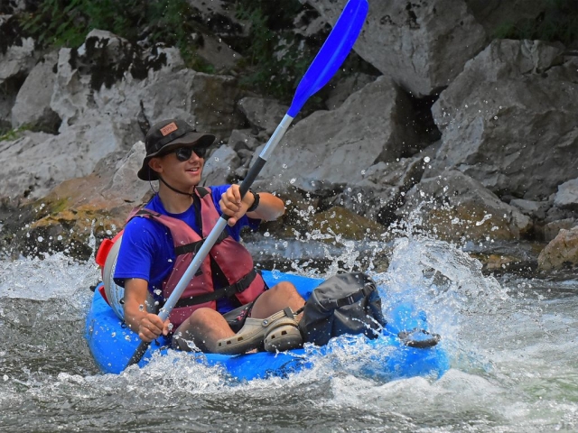  Excursión en kayak en Ardèche
